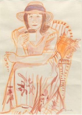 Portrait Of A Woman by Phyllis SLOANE