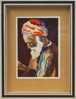 Mansporträtt by Josef FRANK