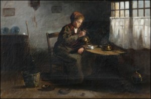 Coffee Moment by Albertus Johan NEUHUYS - auction artwork with signature