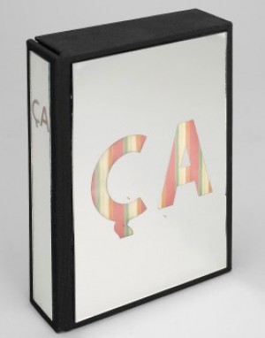 ”ca”, Box Med Spegelglas by Enrico BAJ