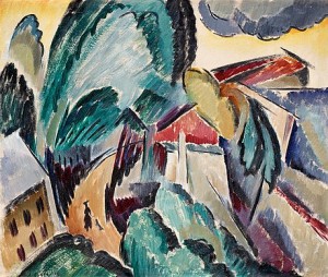 Landskap by Agnes CLEVE