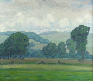 View Of The Distant Rolling Hills by Iwan TRUSZ