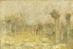 Weiden Im Frühling by Christian ROHLFS