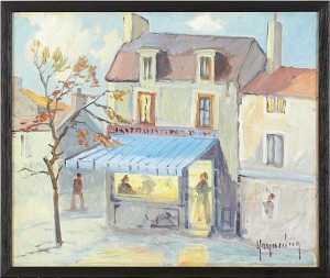 Parismotiv by Karl Evert GRYNNING - auction artwork with signature