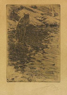 Med Sitt Barn - With Her Child by Anders ZORN
