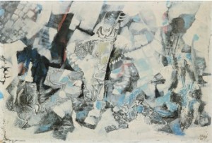 Composition by Sadan BEZEYIS - auction artwork with signature