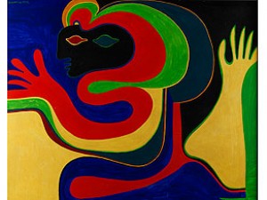 Weiblicher Kopf by Fritz BAUMGARTNER - auction artwork with signature