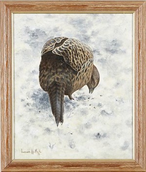 Fasanhöna by Ingmar HELLFALK - auction artwork with signature