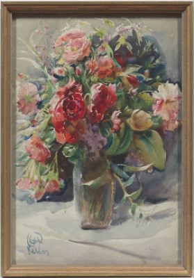 Still Life With Flowers by Henry George KELLER