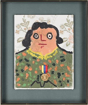 Troligen Robert Cromwell Of Huntingdon by Enrico BAJ