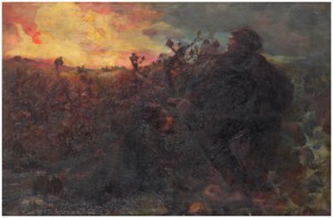 Partisans by Michail Nikolaevic DOBRONRAVOV - auction artwork with signature