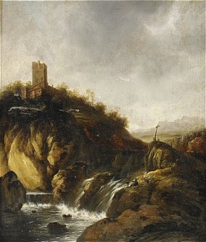 Landskap Med Fors by Roeland ROGHMAN - auction artwork with signature