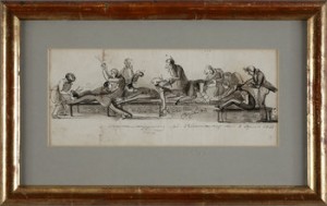 Subalternklippning På Fredrikshov Den 3 April 1838 by Fritz Von DARDEL