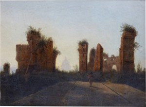 Ruinerna På Palatinen I Rom by Carl Stephan BENNET