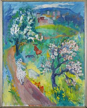 I Fruktträdgården by Margareta WALLIN