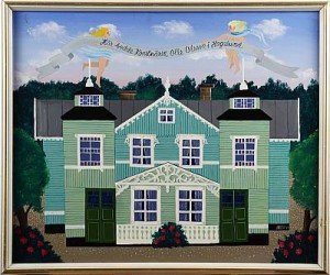 Olle Olssons Hus I Hagalund by Anders CARLSSON - auction artwork with signature