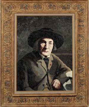 Portrait De Jean-henri Fabre by Francois OMER
