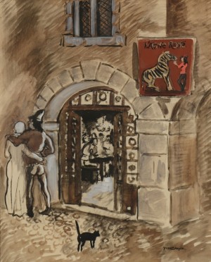 Le Cabaret De L'ane Rayé by Yves BRAYER
