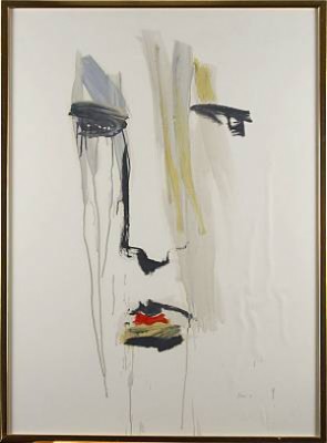 Ansikte by Bjarne RIHAVE - auction artwork with signature