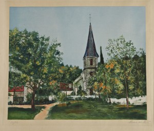 Eglise De Village by Maurice UTRILLO