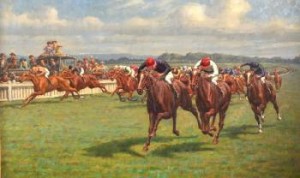 The Stewards' Cup, Goodwood by William Hounsom BYLES