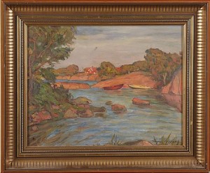 Skärgårdsmotiv by Ragnar NYBERG