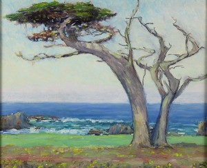 At Cypress Point by William Posey SILVA