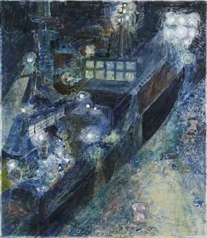 Fartyg by Per WERLE - auction artwork with signature