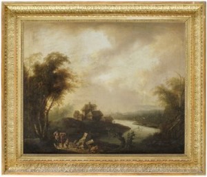 (2) Vidsträckta Landskap by Anthony Jansz Van Der CROOS