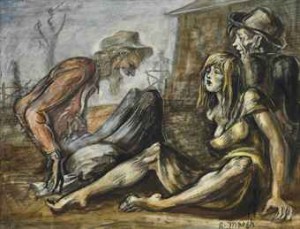 Tobacco Road by Reginald MARSH