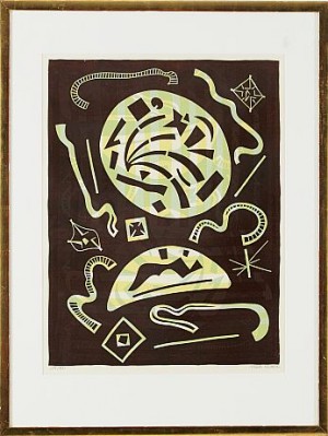 Untitled by Otto NEBEL - auction artwork with signature