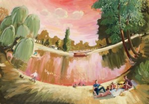Stadtpark by Peter ANGERMANN - auction artwork with signature