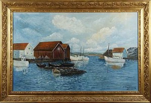 Skärgårdsmotiv by Stig ASPELIN