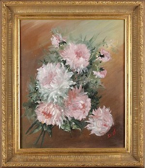 Rosa Pioner by Antonia Goncalves DE VITO - auction artwork with signature