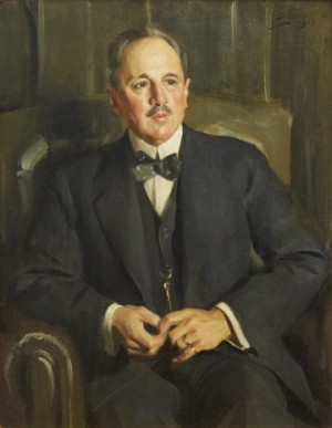 Porträtt Av Direktör Axel Jacobsen by Anders ZORN