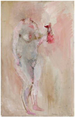 Portret Marii by Barbara JONSCHER - auction artwork with signature