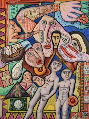 La Fleur Exotique by Mario CHICHORRO - auction artwork with signature