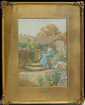 Happy Thoughts by William F. ASHBURNER - auction artwork with signature