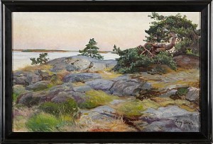 Skärgårdsmotiv by Fanny BRATE