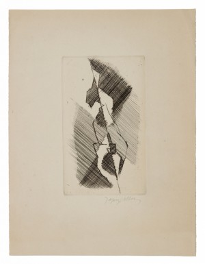 L’ équilibriste. 1956 - 57 by Jacques VILLON