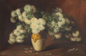 Chrysanthemums by Frederick Grant YOUNG