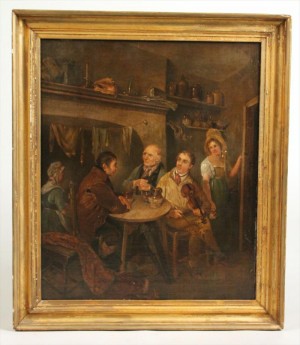 Tavern Interior by David WILKIE