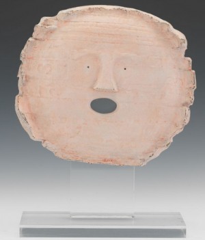 Untitled Mask (flesh) by Robert COURTRIGHT