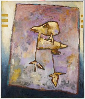 Elises Fågel by Lars-Erik OHLSSON - auction artwork with signature