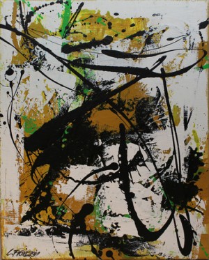 Komposition by Ludvig FRANZÉN - auction artwork with signature