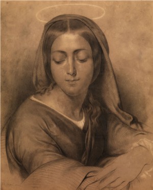 La Vergine by Francesco HAYEZ