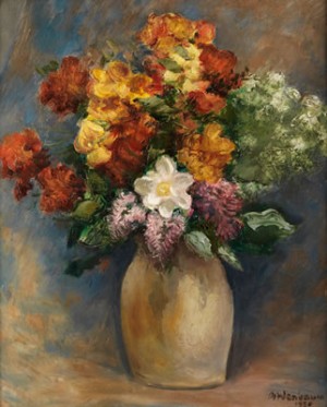 Blumenstilleben by Albert WENBAUM - auction artwork with signature