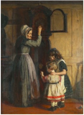 Klockan Dras by Arthur STOCKS - auction artwork with signature