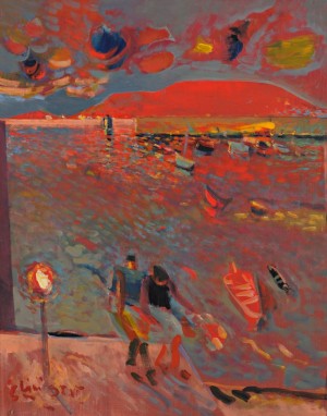 Jolie Soirée by Enzo CINI - auction artwork with signature