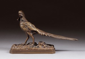 Faisan Chinois by Henri Emile Adrien TRODOUX - auction artwork with signature